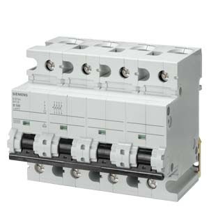 SIEMENS 5SP44806 Interruttore magnetotermico 400V 10 kA, a 4 poli, B, 80A, P=70mm