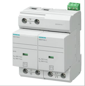 SIEMENS 5SD74121 SCARICATORE T1 2P TT E TN-S 100KA C