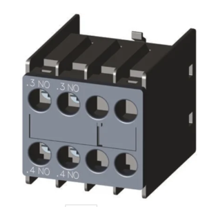 3RH CONTATTO_AUSILIARIO MONTAGGIO_FRONTALE 2NA PER_CONTATTORE GRANDEZZA_S00/S0/S2 DIN_EN50012 CONNESSIONE_A_VITE