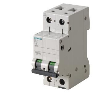 SIEMENS 5SL45167 interruttore magnetotermico 230 V 10 kA, 1+a N poli, C, 16A