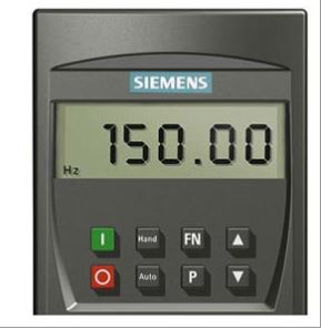 SIEMENS 6SE64000BE000AA1 MICROMASTER4 BASIC OPERATOR PANEL2