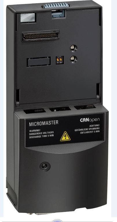 SIEMENS 6SE64001CB000AA0 MICROMASTER 4 UNIT   CAN