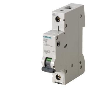 SIEMENS 5SL41028  Interruttore magnetotermico 230/400 V 10 kA, a 1 polo, D, 2 A